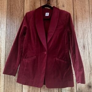 CAbi BNWOT Velvet Blazer size Medium